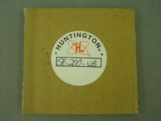 Huntington ISO KF Blank Off Flange SF 200 UB NW50 NEW  