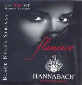 Hannabach 828 Flamenco black Nylon   Gitarrensaiten  