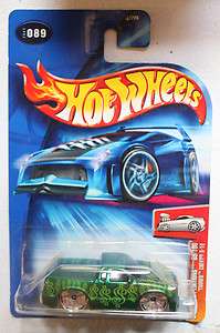 HOT WHEELS 2004 FIRST EDITION #89/100 TOONED CHEVY S 10 GREEN  