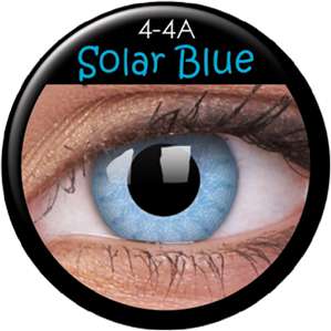 Crazy & farbige Kontaktlinsen mit Stärke blau hellblau  