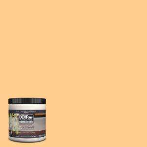 BEHR Ultra 8 oz. Juicy Mango Interior/Exterior Paint Tester # PPH 04 
