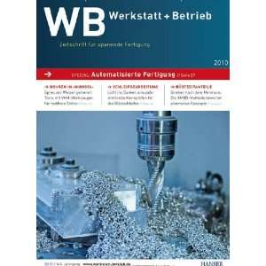 WB Werkstatt + Betrieb [Jahresabo]  Zeitschriften