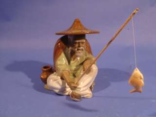 Garten Bonsai Fischer,Figuren aus Keramik, Meisterwerk  