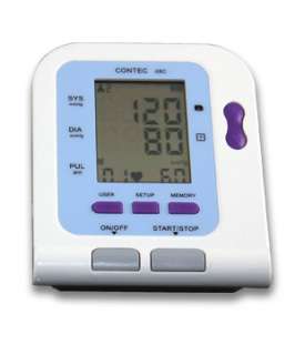 Digital Blood Pressure Monitor LCD Software+Oxygen Prob  