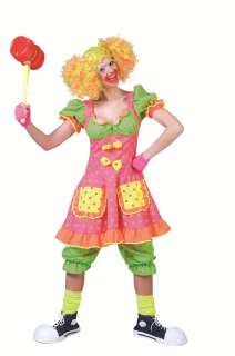 CLOWN DAME FLUO Kostüm Clownskostüm Anzug Damen Gr. 40 42  