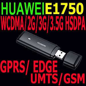 Huawei E1750 3G WCDMA Módem USB dongle USB 7.2Mbps W01  