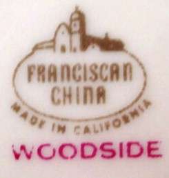 FRANCISCAN china WOODSIDE Oval Meat Serving Platter 16  