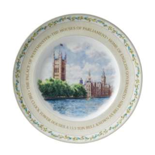 Royal Doulton Iconic Houses Of Parliament Plate. One of many of the 