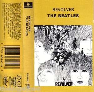 The Beatles Revolver Cassette 1966 OOP VARIANT 077774644143  