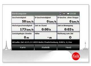 Falk V600 Navigationssystem inkl. TMCpro (10,9 cm (4,3 Zoll) Display 