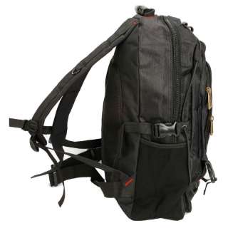 Fashionable Men Outdoor Travel Backpack Bag Bookbag Scool Bag Black 