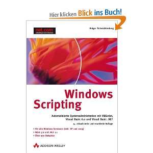 Windows Scripting  Holger Schwichtenberg Bücher