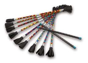   sticks to perform tricks with, due to their slow performance speed
