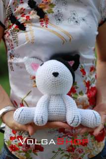   Crocheted Stuffed Handmade Doll Toy Animal Gift Birthday New Year