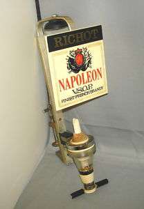 RICHOT NAPOLEON VSOP Brandy Bottle Dispenser Barware NR  
