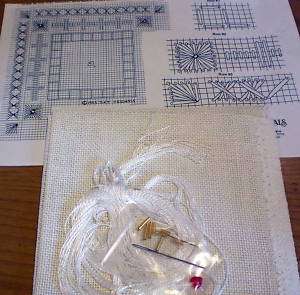 DKT Originals Pulled Thread Ornament Kit  