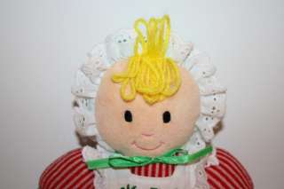 Lillian Vernon Plush Baby Doll Lovey My First Christmas 12 Yellow 