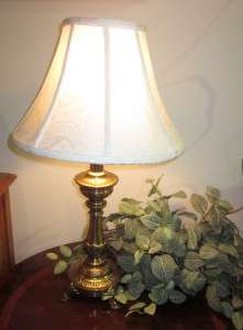 Kichler Westwood Footed Brass Lamp  