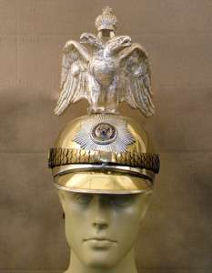 Imperial Russian 19th Century Double Eagle Helmet  