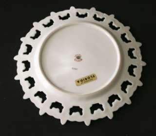 Lefton China Order of the Eastern Star Lattice Plate  