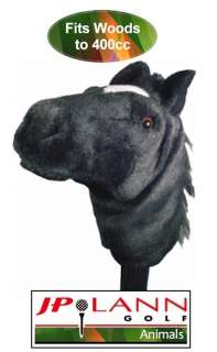 Horse (Black) Animal Head Cover by JP Lann 