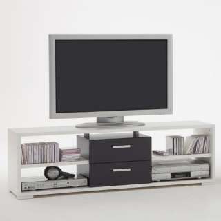 Nemo White/Anthracite Contemporary TV St (259 001 13A)  