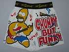SIMPSONS HOMER Chunky But Funky Childrens Boxer Shorts Kids Boys Size 