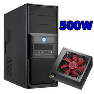 Ezcool NA 705B Black ATX PC Computer Case with 500W PSU  