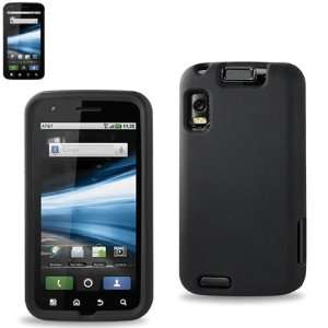   Silicon Case 01 for Motorola Atrix 4G MB860   Black