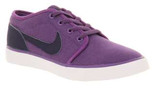Unisex Nike Coast Classic Club Purple Casual Canvas Trainers Shoes 