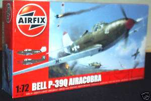 NEW MODEL BELL P 39Q AIRACOBRA 172 AIRFIX WWII FIGHTER  