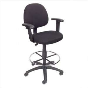  Boss Office Products B1616 XX Fabric Drafting Stool with 