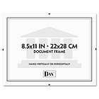 NEW DAX® Document Clip Frame, 8 1/2 x 11, Clear