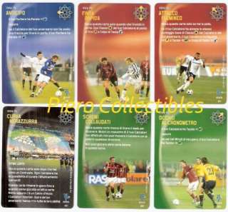   Football Champions 2004/05 Italy Complete Set  1 Cards