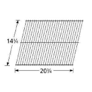  Grid, Porc Stl Wire, 14.75 X 2.75; Ducane Patio, Lawn & Garden