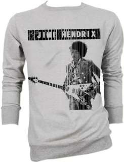 Jimi Hendrix Experienced Vtg Retro Sweater Jacket S,M,L  