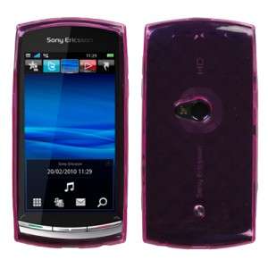 Pink Diamond Candy Case Cover Sony Ericsson Vivaz U5a  