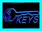 i406 b Keys Shop Lock Key Display Neon Light Sign