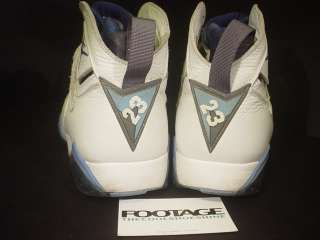 2002 Nike Air Jordan VII 7 Retro WHITE FRENCHIE FRENCH BLUE FLINT GREY 