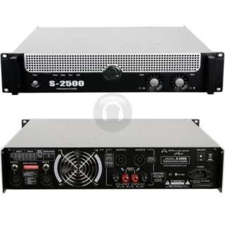   Pro S2500 Power Amplifier Amp 5000W MAX DJ PA Disco Equipment  