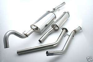MITSUBISHI L200 (97  02) STAINLESS EXHAUST SYSTEMS  