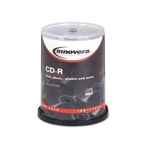  IVR77990 Innovera® DISC,CDR,52X,100PK SPNDL Electronics