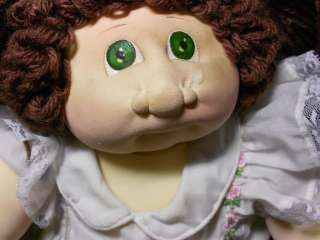 VTG CABBAGE PATCH LITTLE PEOPLE SOFT SCULPTURE 1978/80 BROWN HAIR 