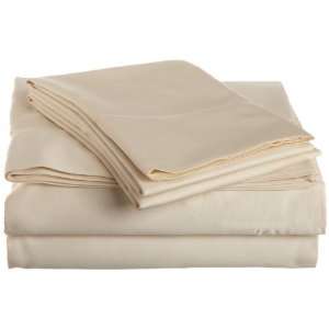  Mercerized Cotton 600 Thread Count Hemstitch King Sheet 
