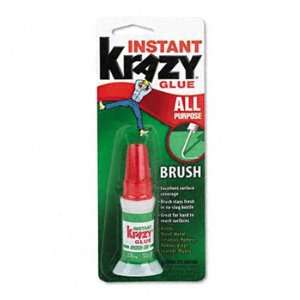  Krazy Glue KG92548R   All Purpose Brush On Glue, .17 oz 