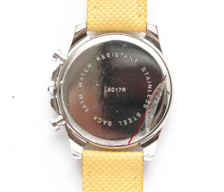 Radius cronografo cinturino giallo C24  