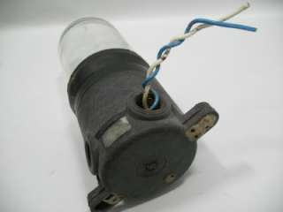 vtg McGill 443P Lampholder Trouble Light Vapor Proof Mine Mining Lamp 