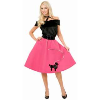 Pink Poodle Skirt Adult Plus Costume, 31791 