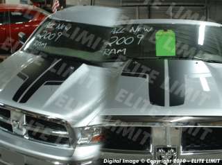 Dodge Ram Truck HOOD STRIPE Graphic Decal Vinyl Sticker  