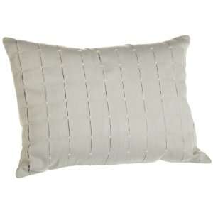  Calvin Klein White Label Tacked Pleat Pillow, Aqua